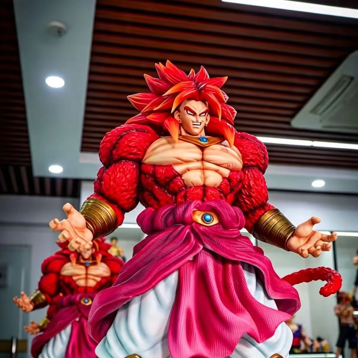 Resin Art Dragon Ball Z - Dragon Ball Z Broly Super Saiyan