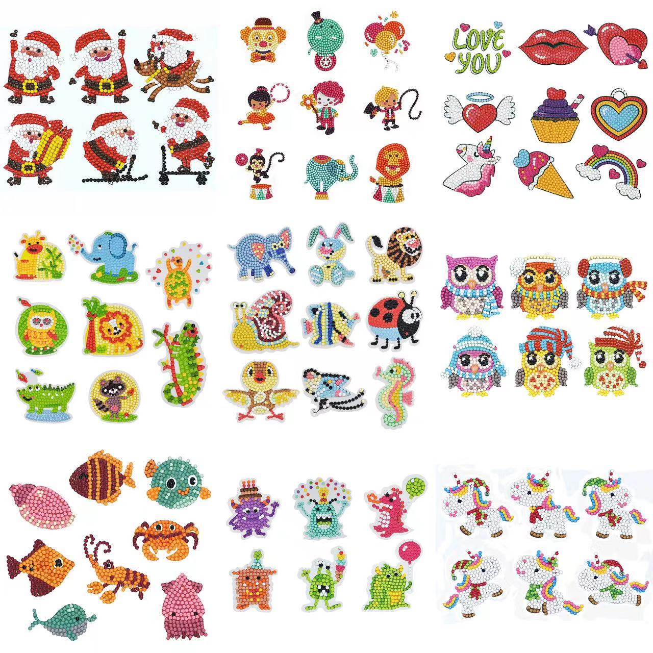 Diamond Painting Stickers 5D D - Resin Art For Kids recension och pris