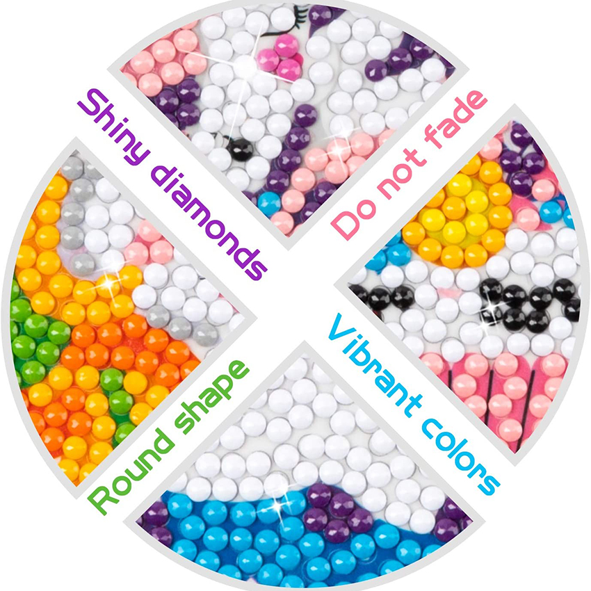 Diamond Painting Stickers 5D D - Resin Art For Kids recension och pris