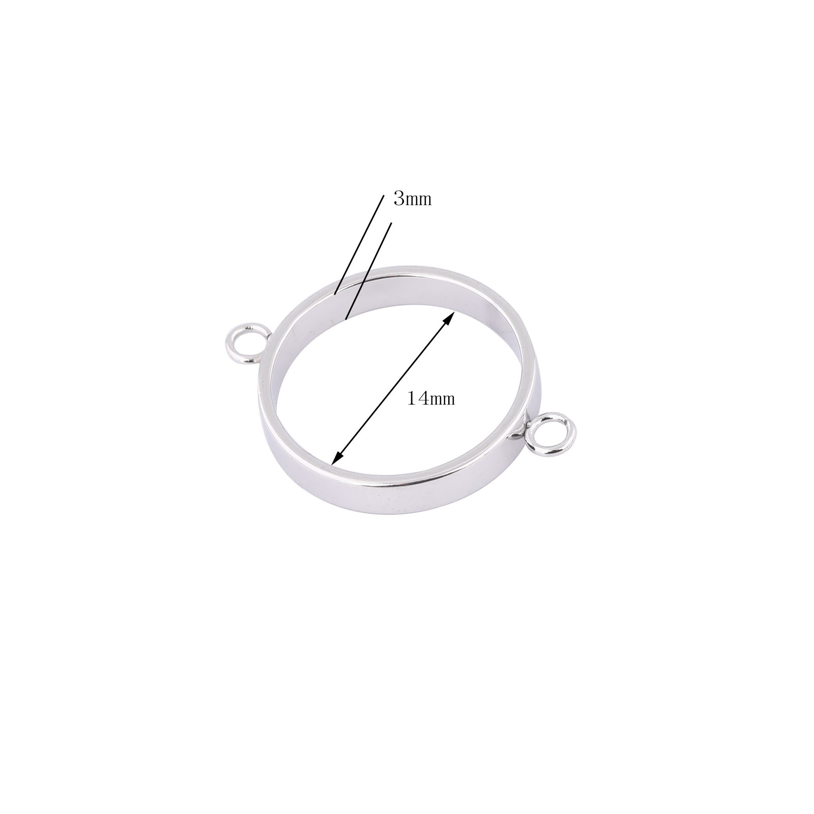 10pcs Stainless Steel 14mm Ope - Resin Art Supplies Near Me recension och pris