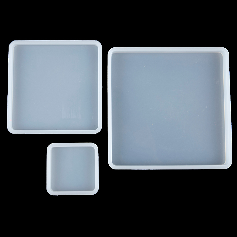 [MOA]Square Silicone Casting E - Coaster Mold Square recension och pris