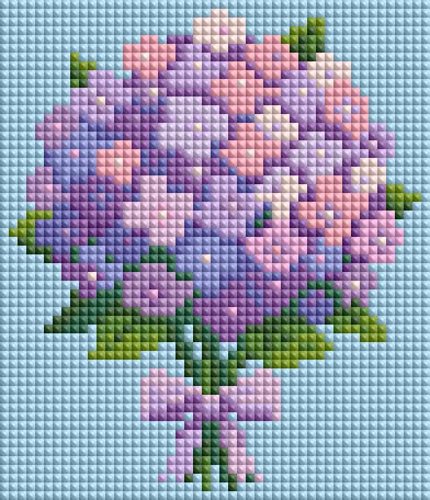 Minigem® Purple Hydrangea 5D D - Resin Art For Kids recension och pris