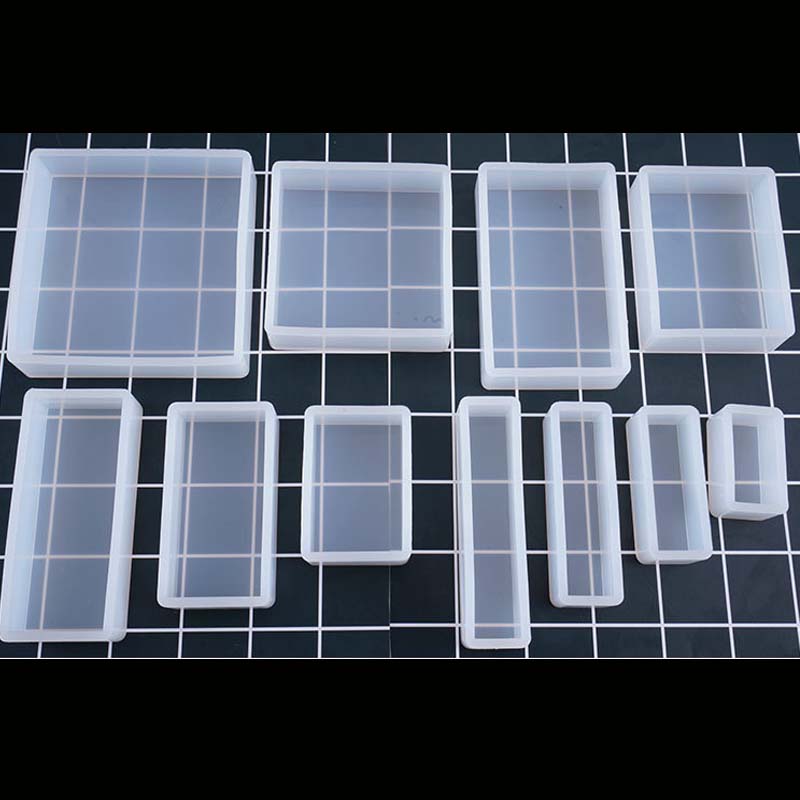 1PC Cube Cuboid Pendant DIY Ne - Resin Art Cube recension och pris
