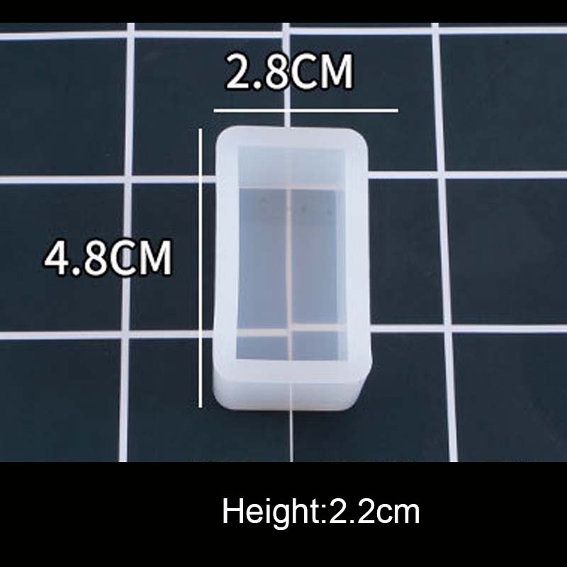 1PC Cube Cuboid Pendant DIY Ne - Resin Art Cube recension och pris