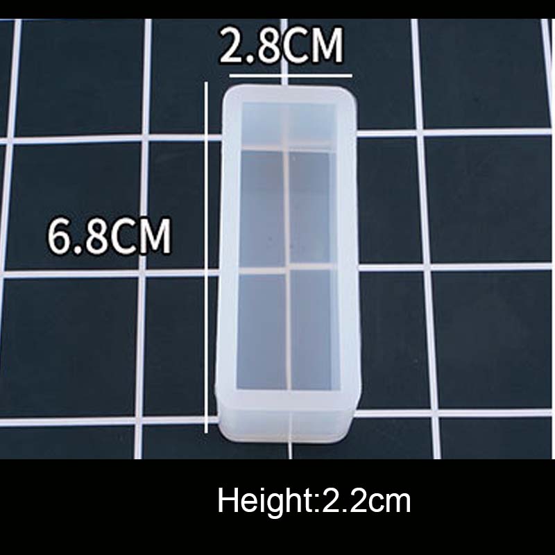 1PC Cube Cuboid Pendant DIY Ne - Resin Art Cube recension och pris