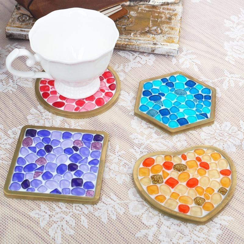 Resin Silicone Molds Square Ep - Coaster Mold Square recension och pris