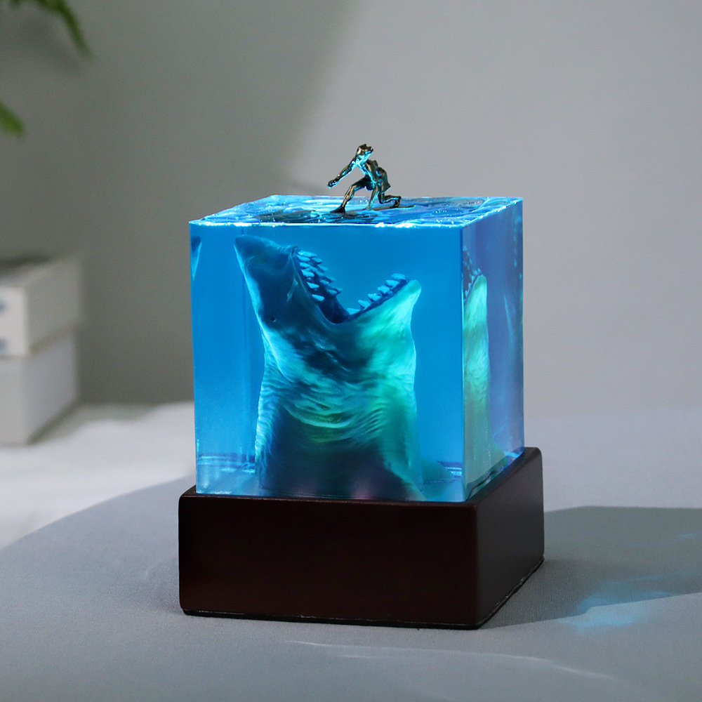 5cm/8cm Cube Organism Resin Ta - Resin Art Cube recension och pris