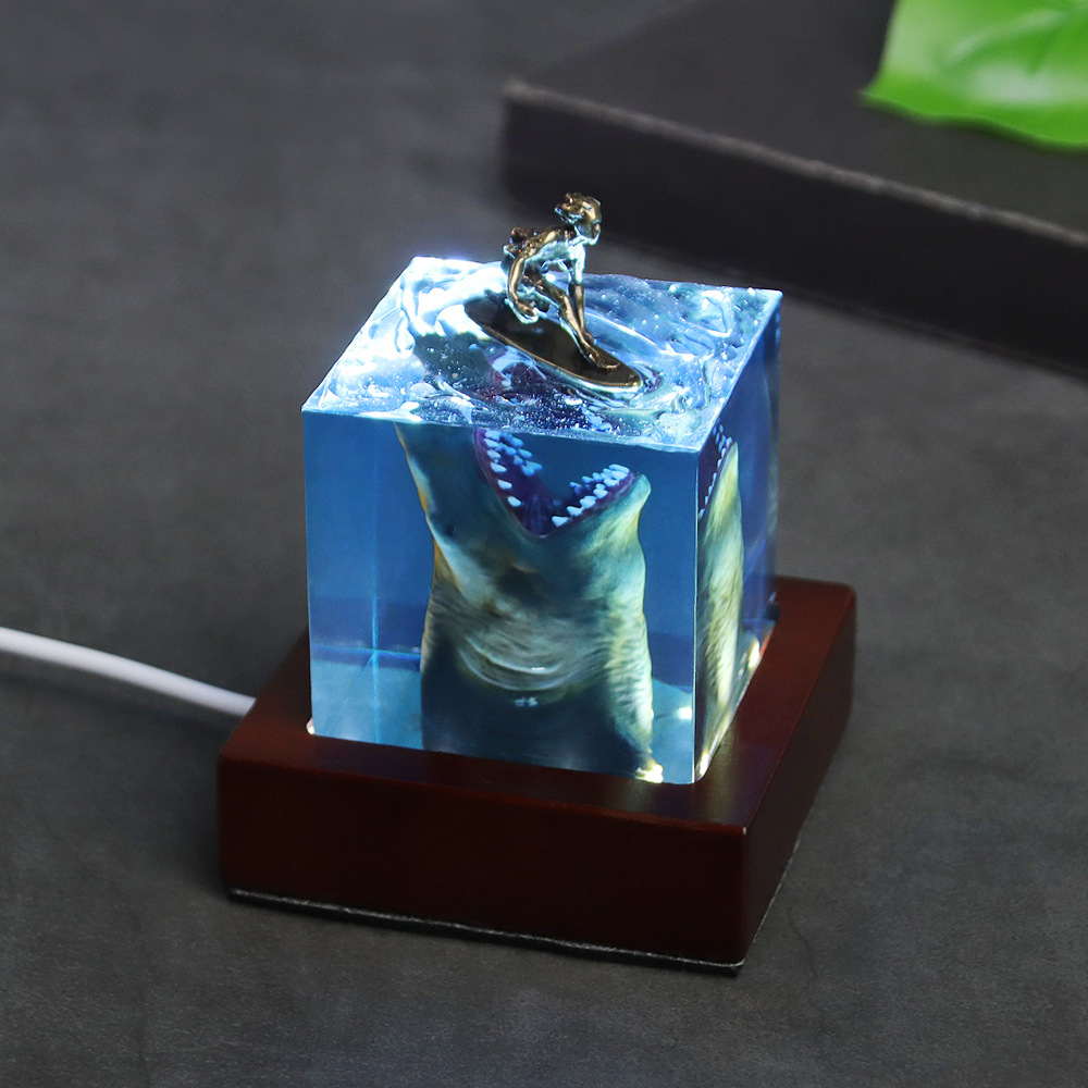 5cm/8cm Cube Organism Resin Ta - Resin Art Cube recension och pris