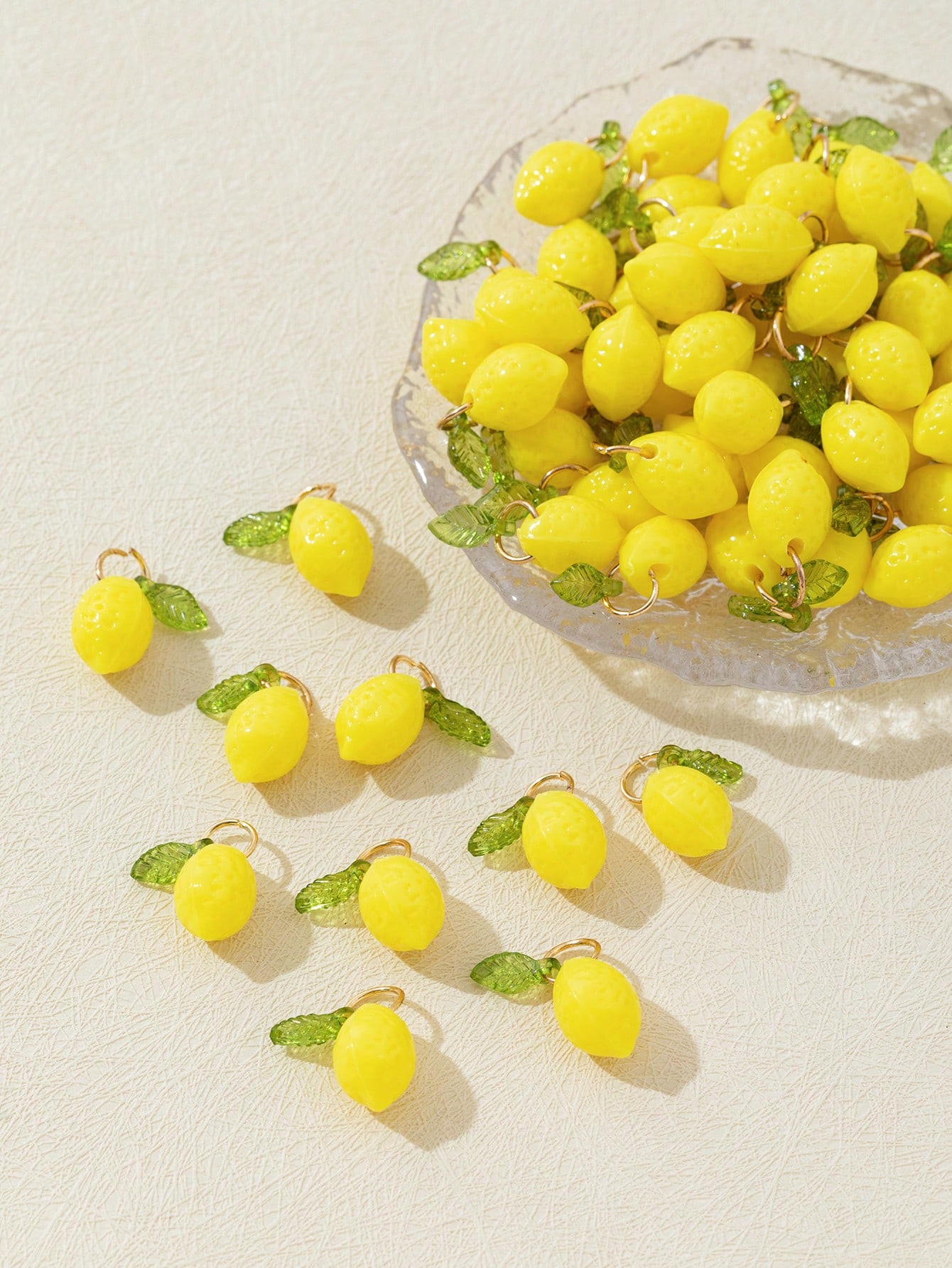 10Pcs 3D Lemon Resin Charms Pe - Resin Art Craft recension och pris