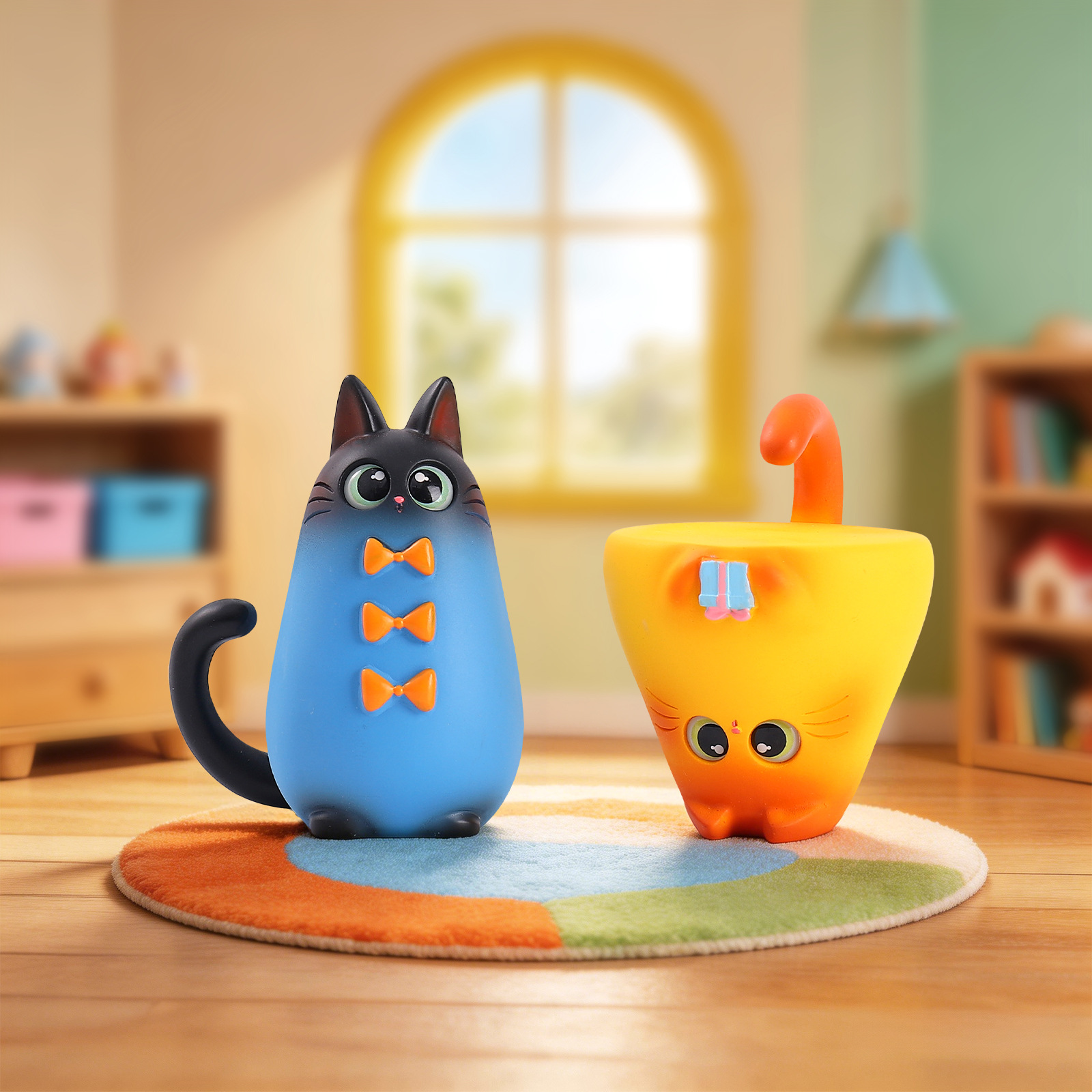Blind Box Cat Figurine Resin C - Resin Art Decoration Items recension och pris