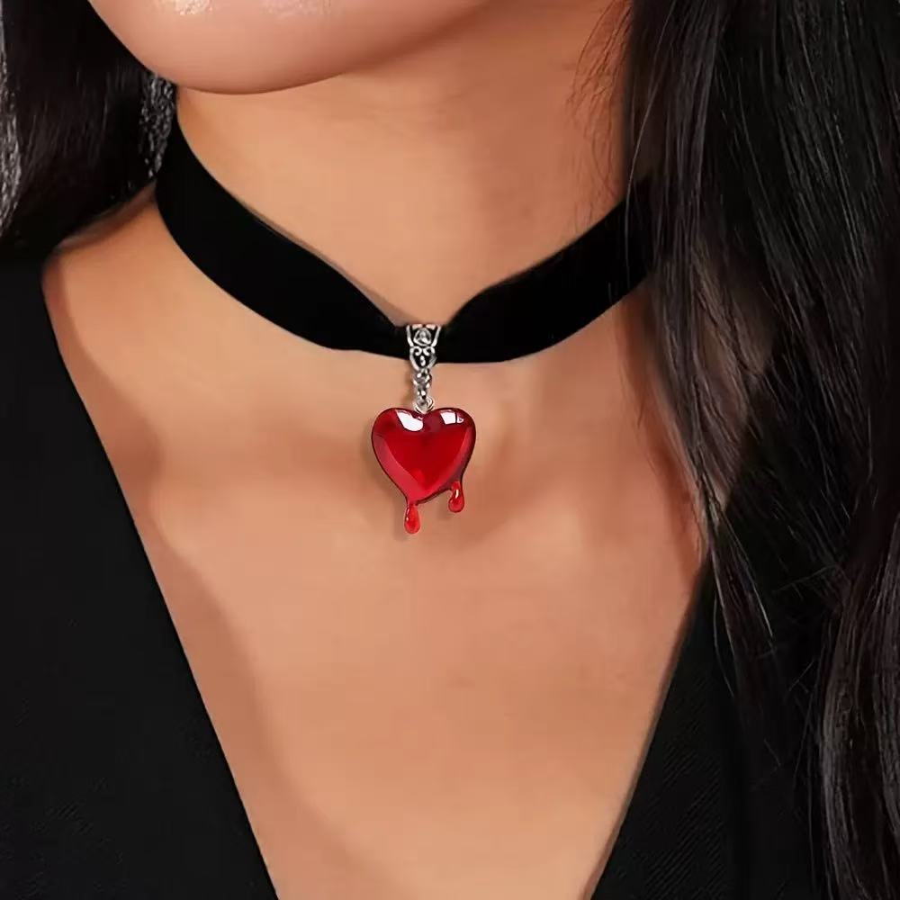 10pcs Drop Blood Heart-shaped  - Resin Art Supplies Near Me recension och pris