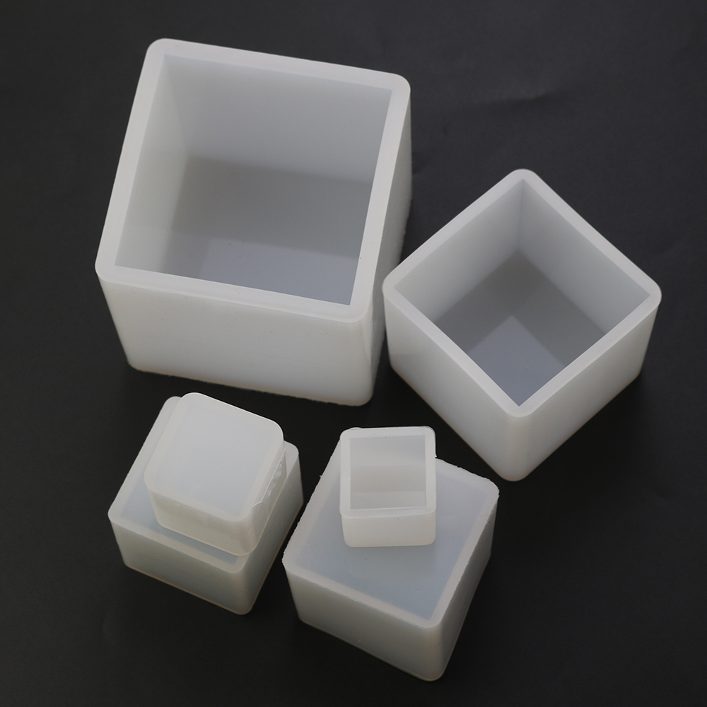 JCD 1pcs DIY Silicone Pendant  - Resin Art Cube recension och pris