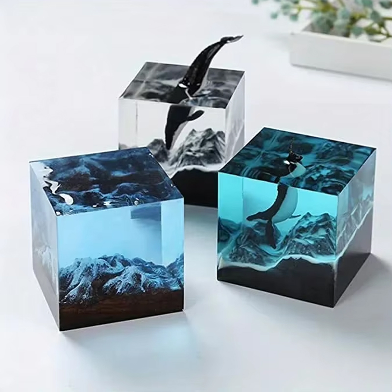Cube Resin Mold, Clear Silicon - Resin Art Cube recension och pris