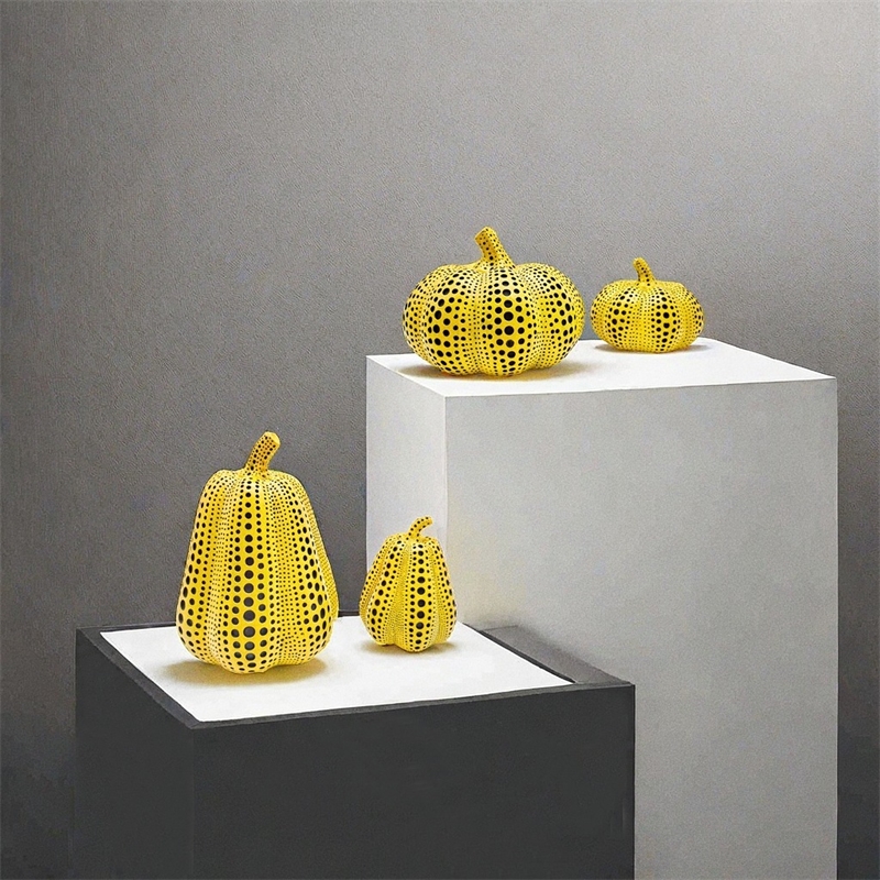 Yellow Pumpkin Resin Pigeon Ow - Resin Art Wedding Gift recension och pris