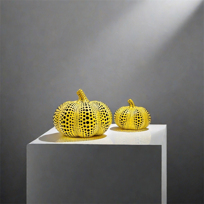 Yellow Pumpkin Resin Pigeon Ow - Resin Art Wedding Gift recension och pris