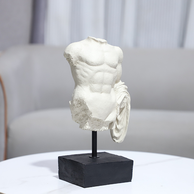 Nordic creative half-figure sc - Resin Art Decoration Items recension och pris