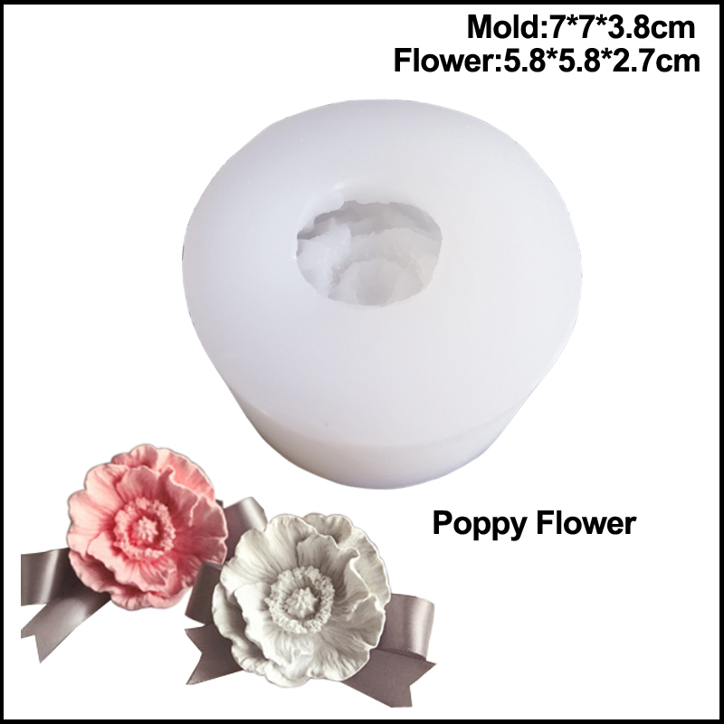 Hot Poppy Candle Moulds Soap M - Resin Art Kitchen recension och pris