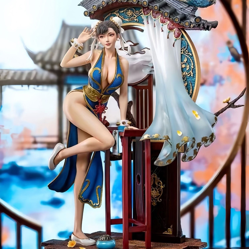 Street Fighter Chun Li Gk Figu - Resin Art Decoration Items recension och pris