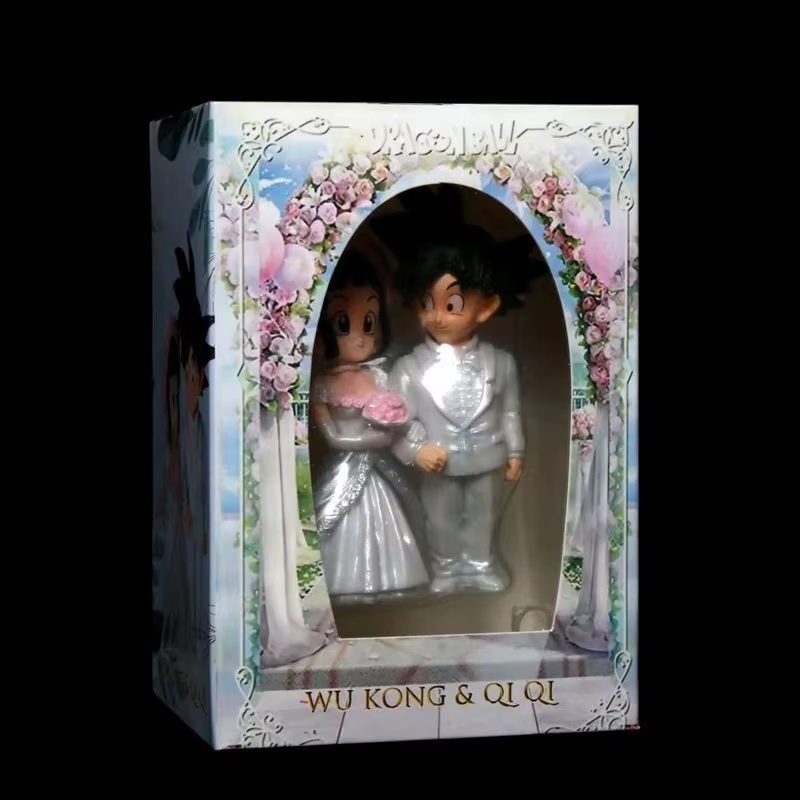 Son Goku and Chichi Wedding Ma - Resin Art Dragon Ball Z recension och pris