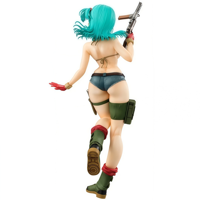 Cute Dragon Ball Z Bulma figur - Resin Art Dragon Ball Z recension och pris