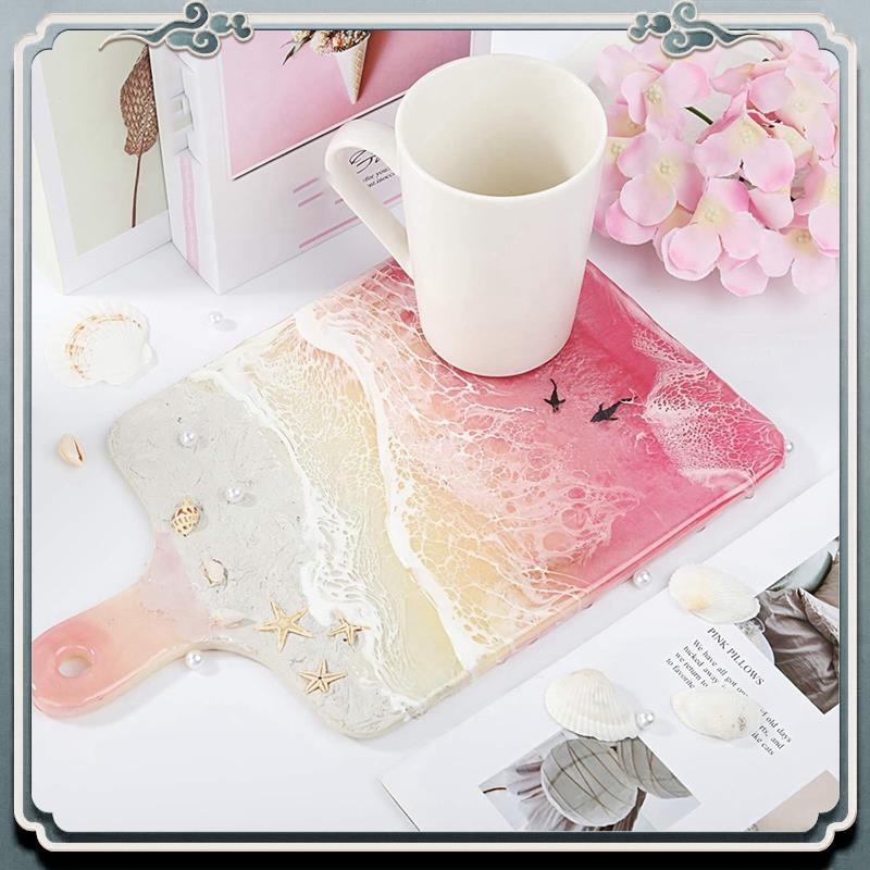 Durable 18 Pcs Coaster Resin M - Coaster Mold Square recension och pris