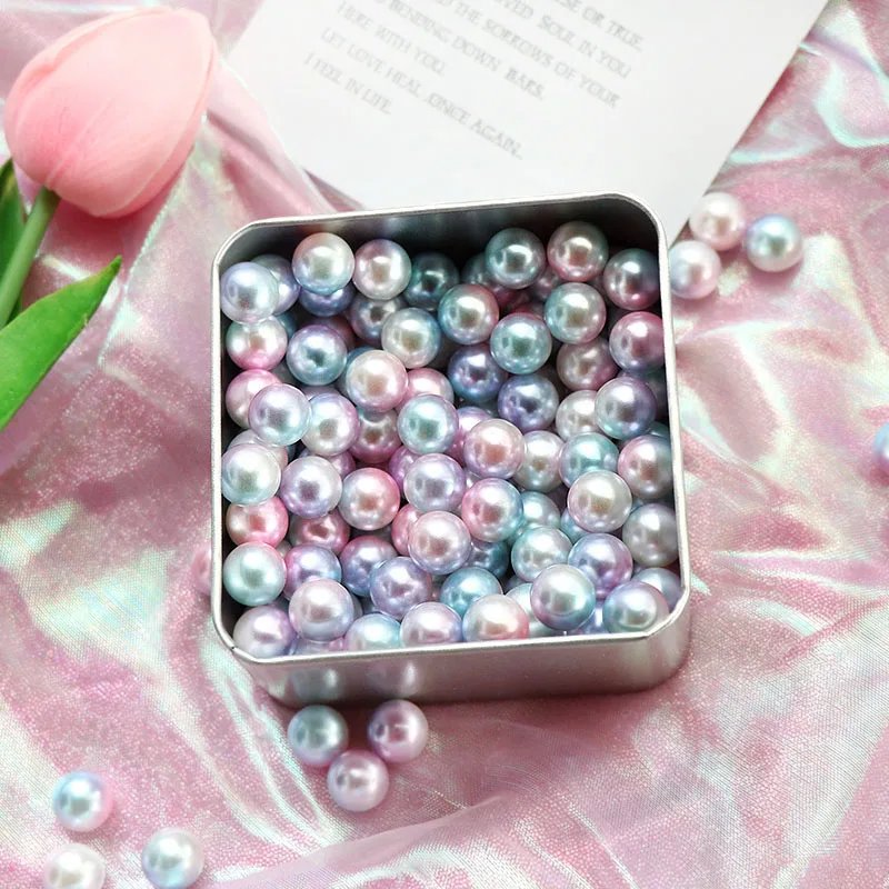 200Pcs Round Pearl Gradient Ma - Resin Art Design For Wedding recension och pris