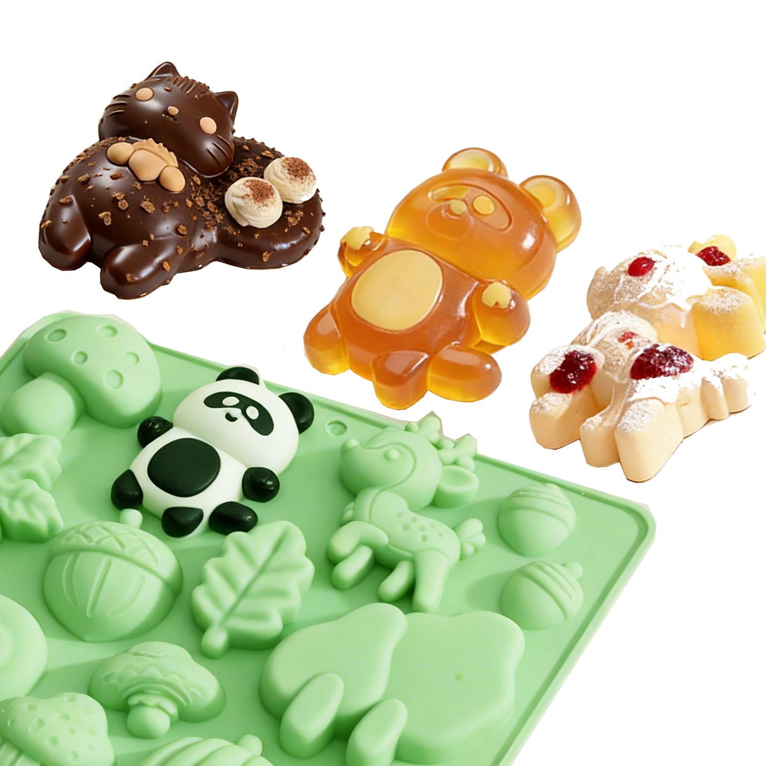 1 Silicone Cake Mold in the Sh - Resin Art Craft recension och pris