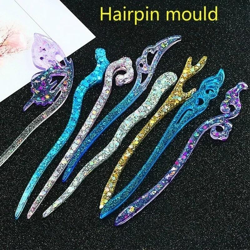 New Transparent Hairpin Silico - Resin Art Supplies Near Me recension och pris