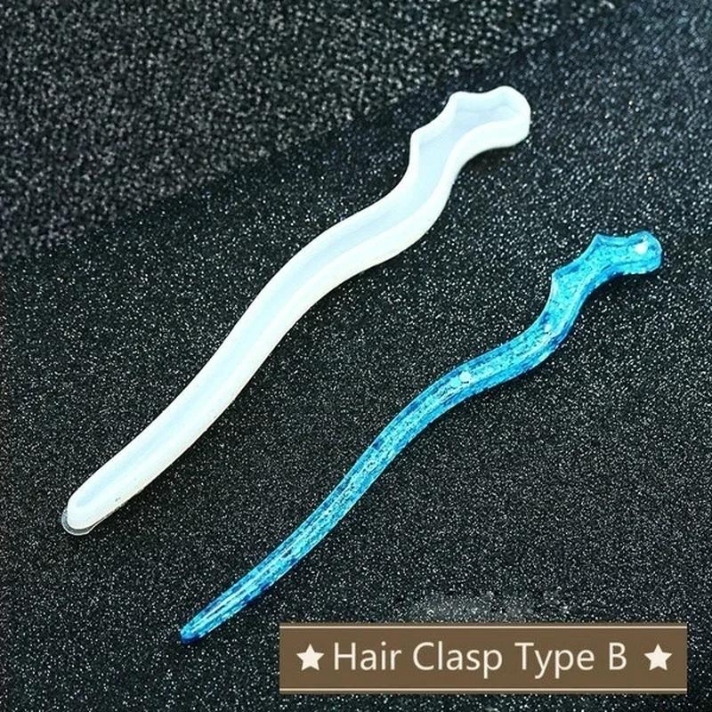 New Transparent Hairpin Silico - Resin Art Supplies Near Me recension och pris