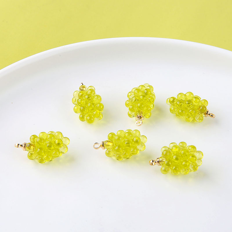 6pcs Cute Little Grapes Resin  - Resin Art Supplies Near Me recension och pris