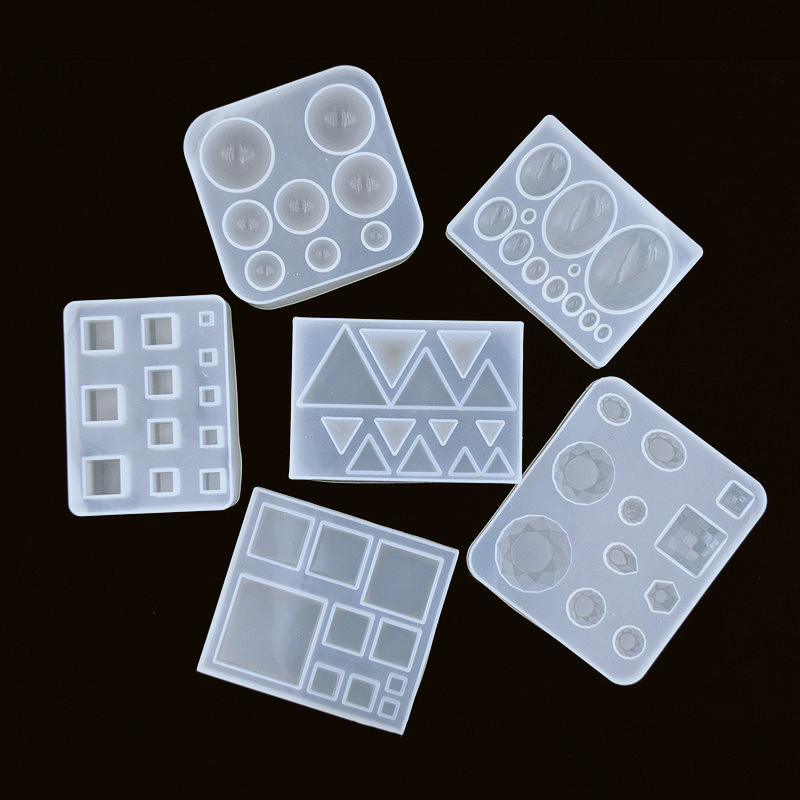 Cute beads Cube triangle Silic - Resin Art Cube recension och pris
