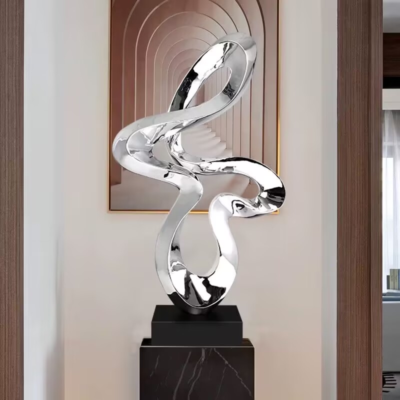 Large Abstract Sculpture Decor - Resin Art Decoration Items recension och pris