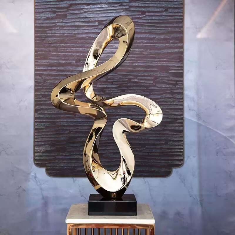 Large Abstract Sculpture Decor - Resin Art Decoration Items recension och pris