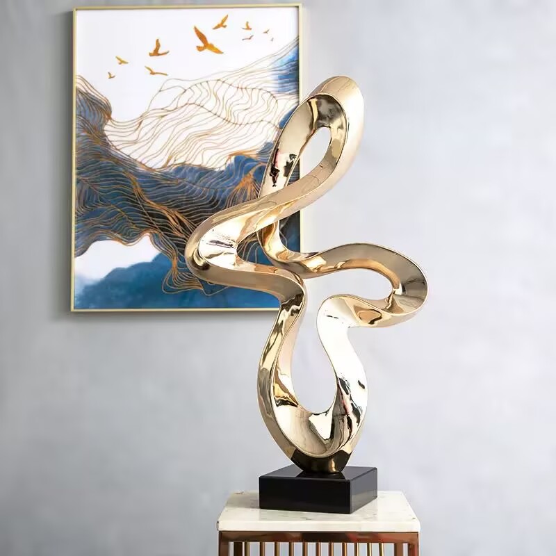 Large Abstract Sculpture Decor - Resin Art Decoration Items recension och pris