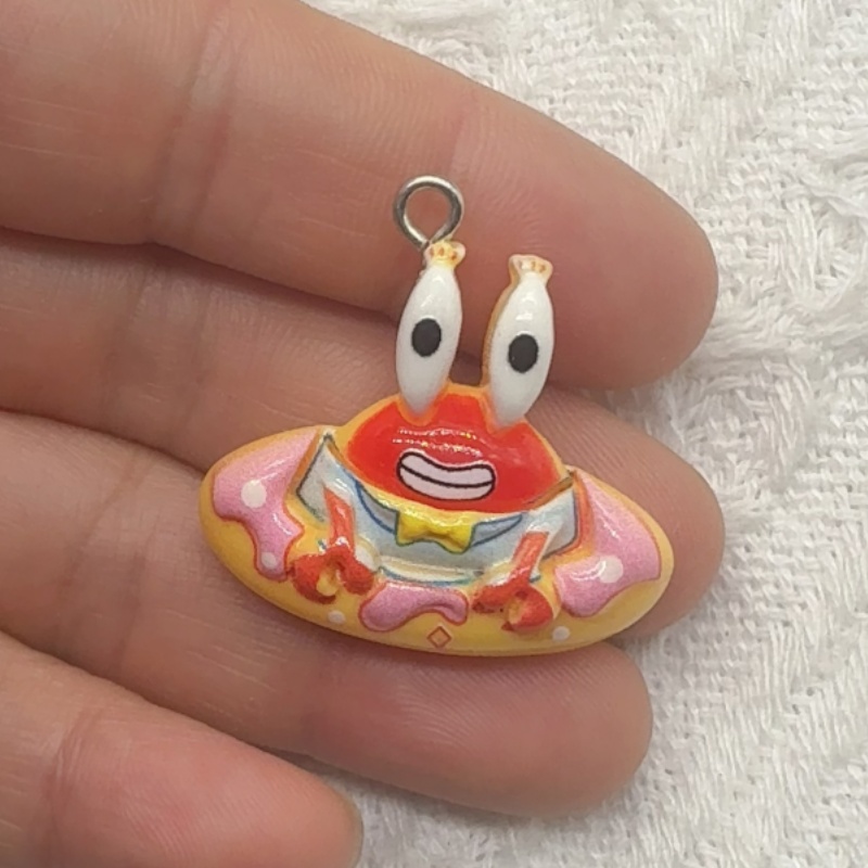 10pcs cartoon resin pendant, D - Resin Art Supplies Near Me recension och pris