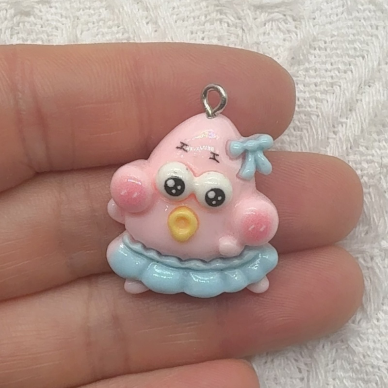 10pcs cartoon resin pendant, D - Resin Art Supplies Near Me recension och pris