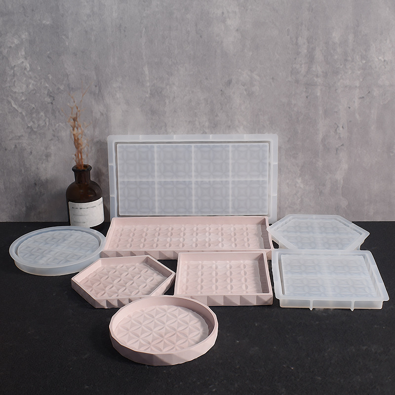 Storage Tray Silicone Mold DIY - Coaster Mold Square recension och pris