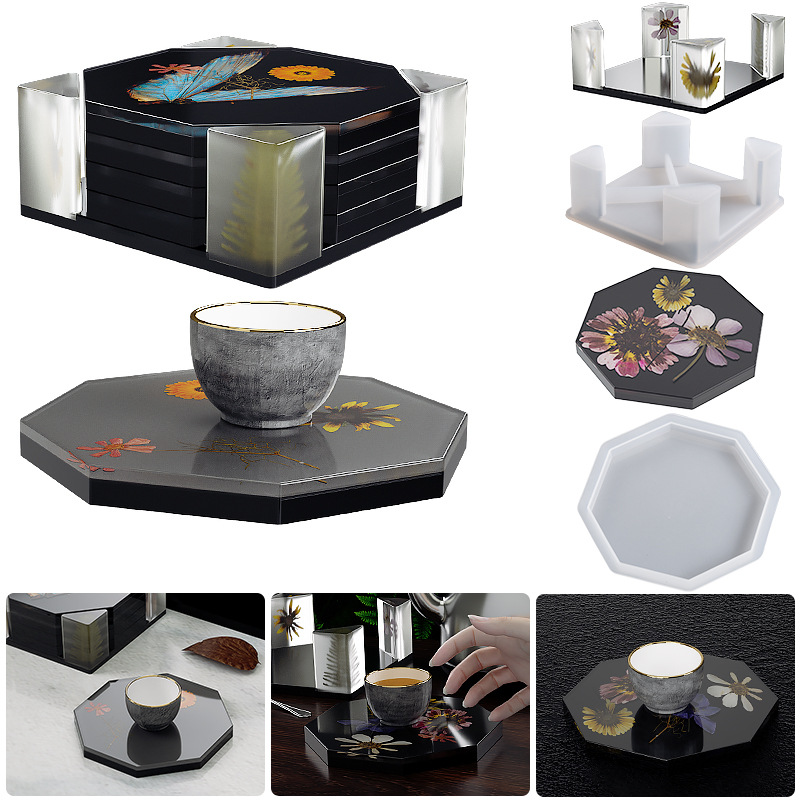 Silicone Coaster Storage Box M - Coaster Mold Square recension och pris